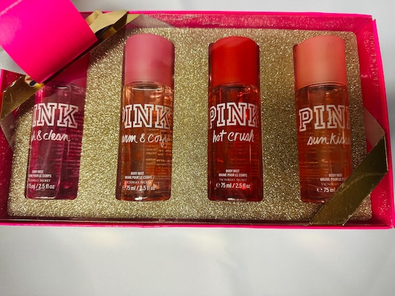 Pink Victoria's Secret Original Pink Body Mist Set - Etsy