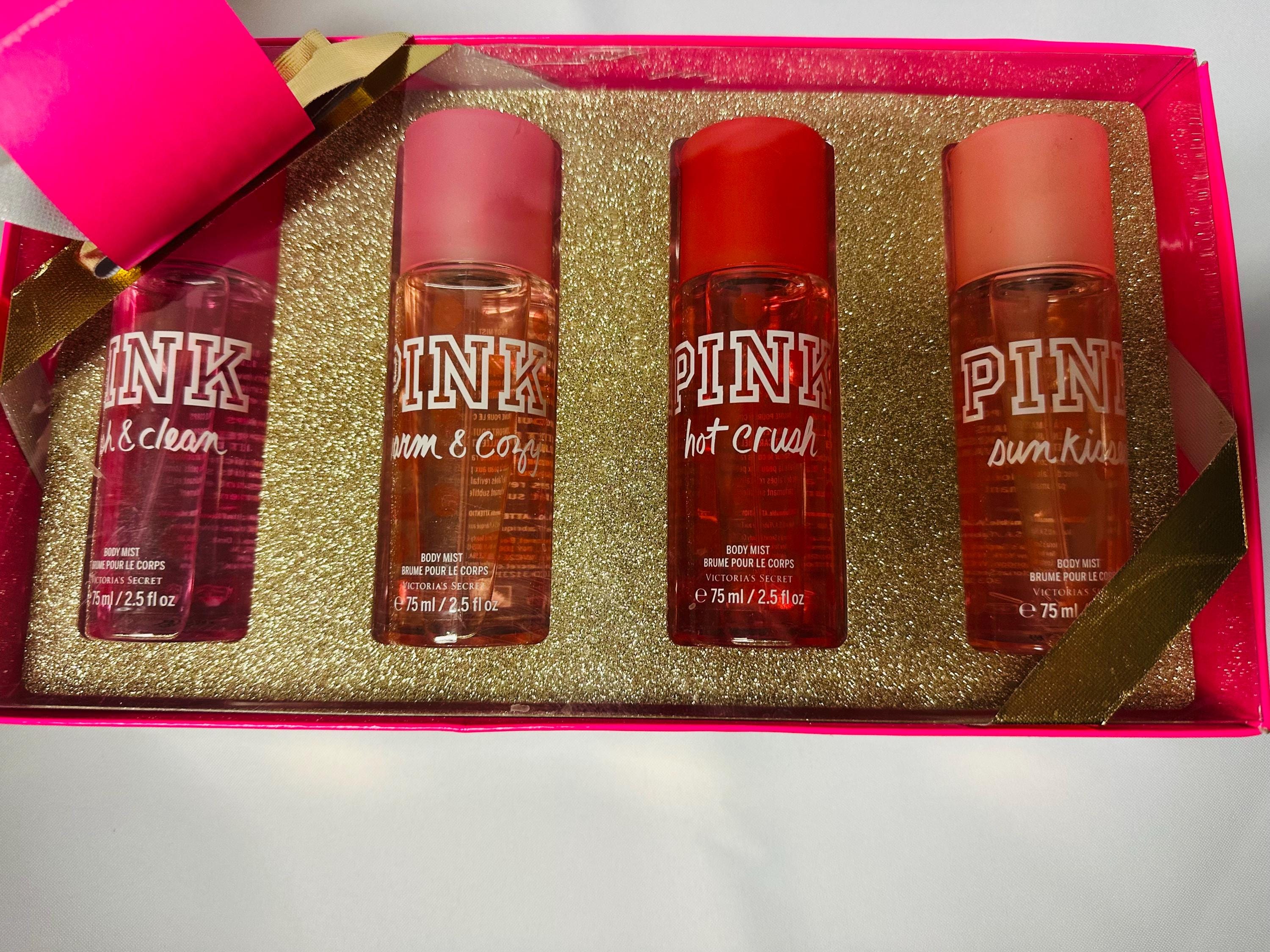 Pink Victoria's Secret Original Pink Body Mist Set - Etsy