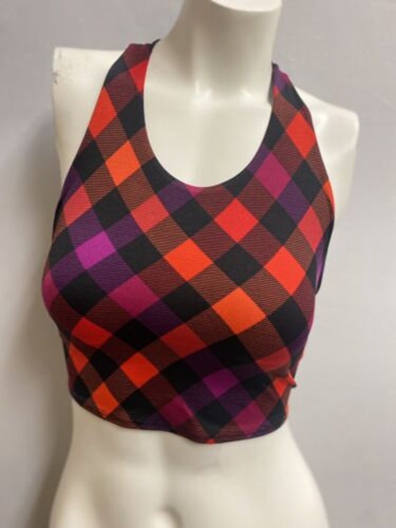 K Deer Cropped Active Wear Top. Size XS - image 2