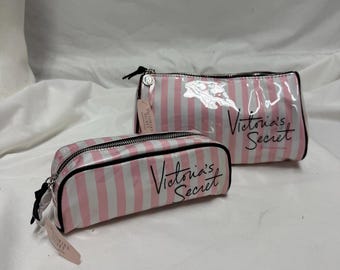 Victoria's Secret Set of 2 Pieces Cosmetic Case Make up Pouch