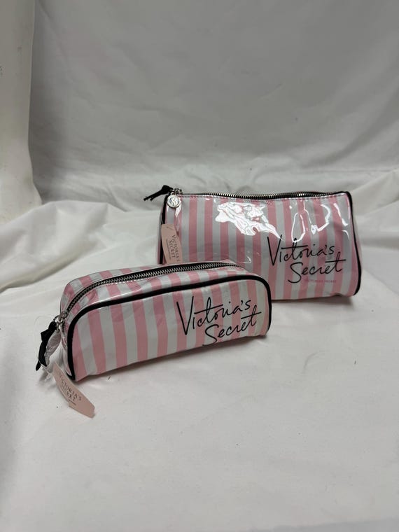 Victoria's Secret Set of 2 Pieces Cosmetic Case Make up Pouch