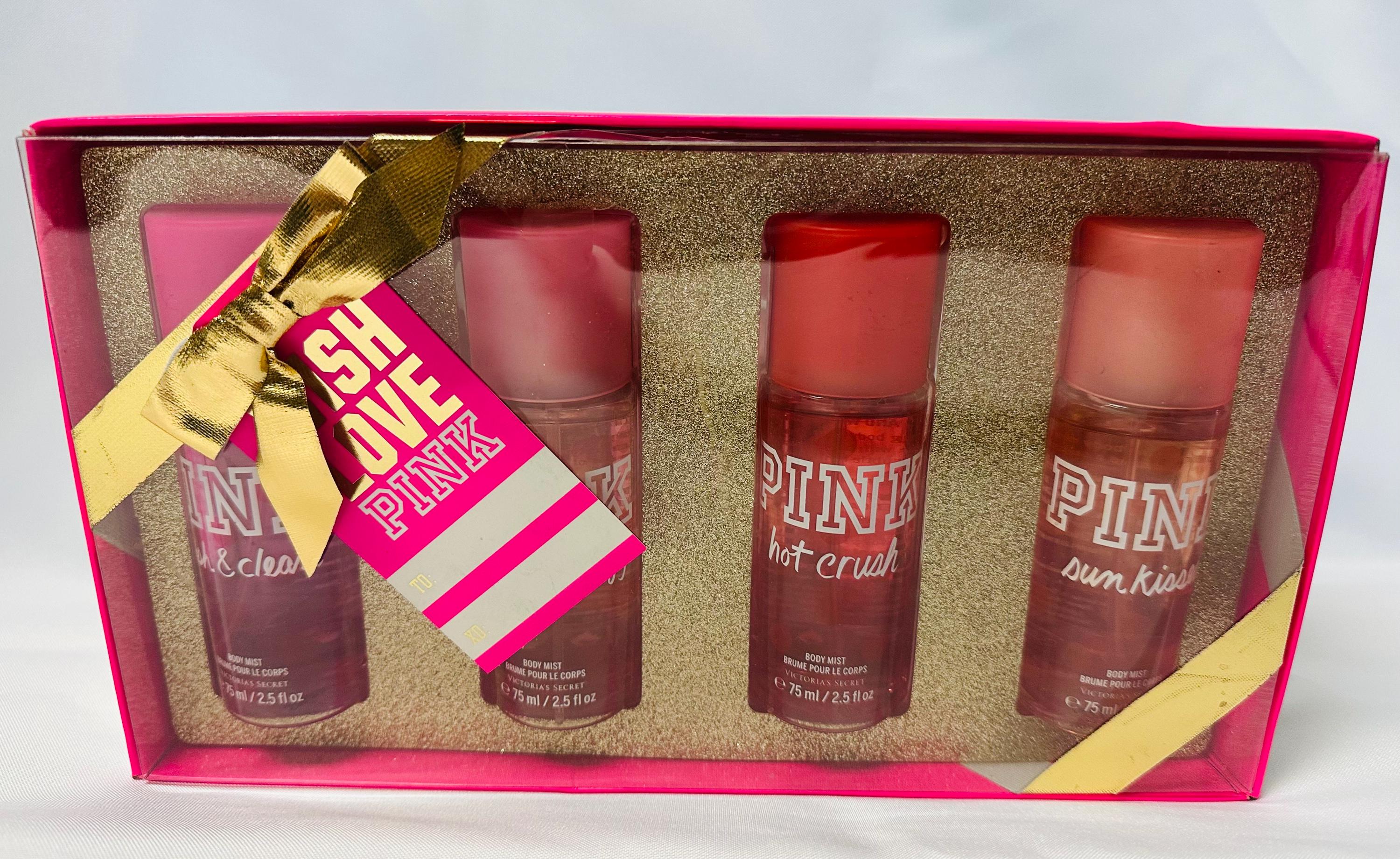Pink Victoria's Secret Original Pink Body Mist Set - Etsy