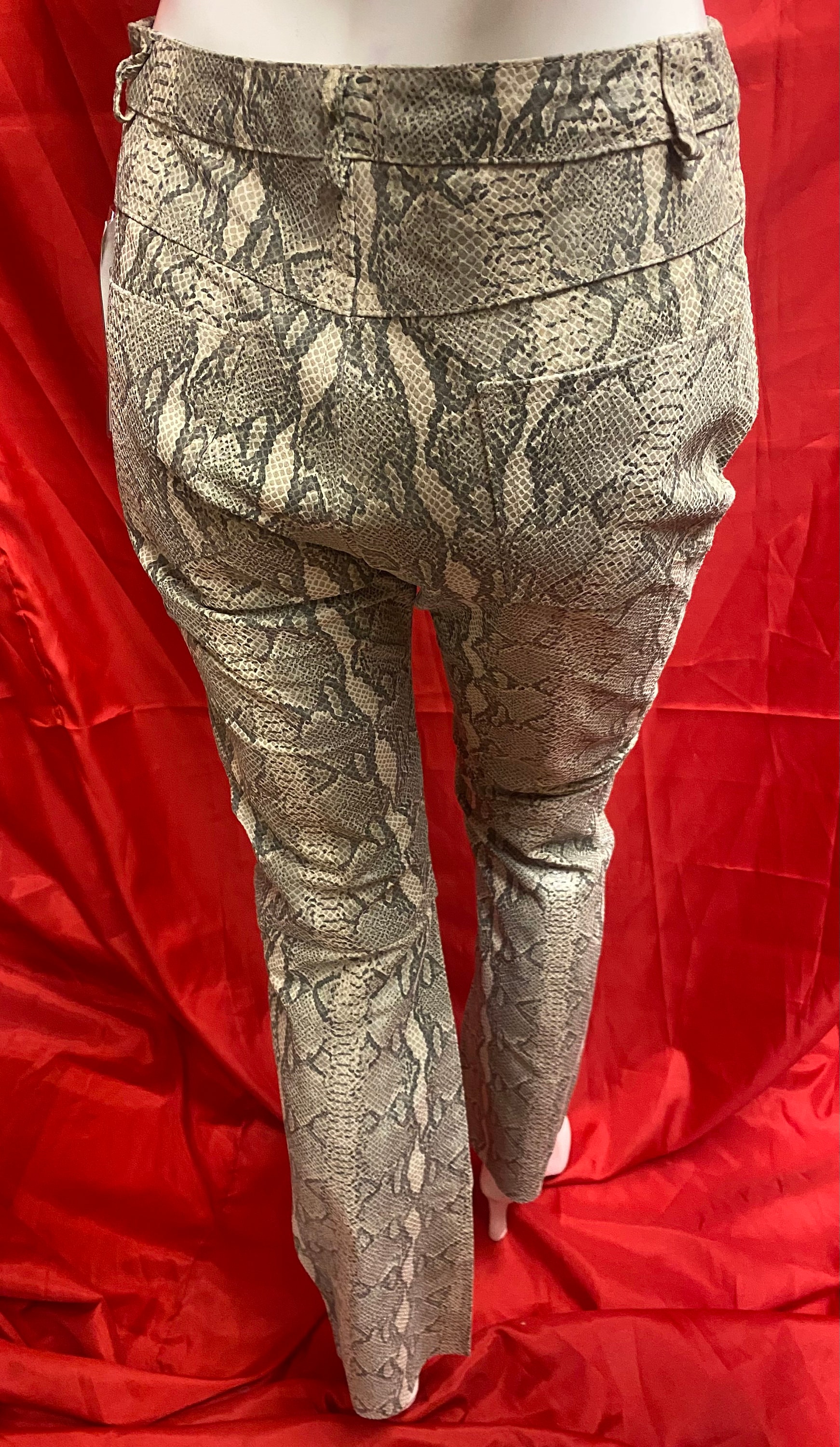 NEW 90 VINTAGE Womens's Snake Print Pant - Etsy