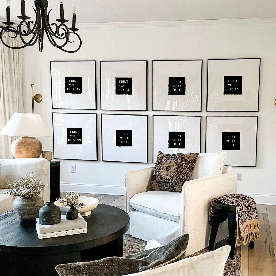 Large Gallery Wall Frames Wooden Picture Frame for Gallery Wall Art