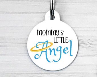 Personalized Custom Dog Tag Dog Tag for Boy Dog Mommys Little Angel Double Sided Dog Tag Funny Pet ID for Dogs and Cats