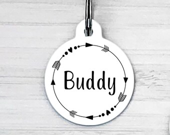 Personalized Tag, I Make Fetch Happen, Dog Tag for Dogs, Funny Dog Tag, Dog ID Tag, Double Sided, Dog Name Tag, Metal Tag, ID Tag for Dogs