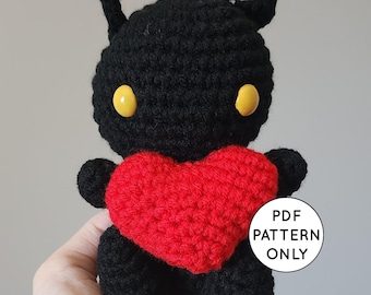 Shadow Heartless Amigurumi Pattern | Pattern Only | English | Instant PDF Digital Download