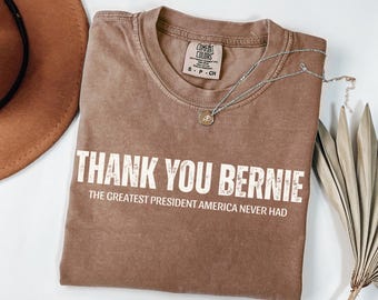 Thank You Bernie T-shirt, Protest Shirt, Resist Tshirt, Anti Trump Shirt, Activist Gift, Democratic Socialist, FDT, Bernie Sanders Shirt