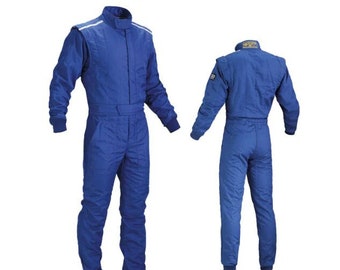 Hand/Machine made Custom Plain Go Kart Racing Suit level 2 Made To order Improved stylish design with option to choose own logos.