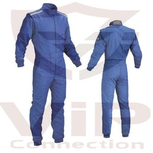 Hand/Machine made Custom Plain Go Kart Racing Suit Made To order Improved stylish design with option to choose own logos.