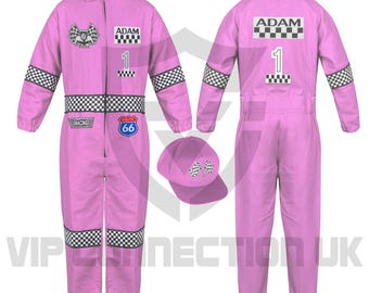 Toddler Racing Costumes For Birthdays & Special Occasions, Car Racing suits, Birthday Gift, Kids Racing Suits, Halloween Costumes