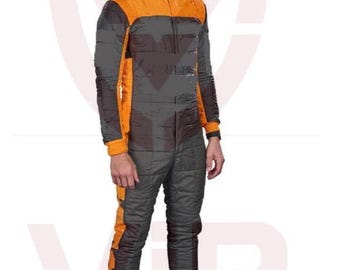 Hand/Machine Made Go Kart Racing Suit ,Made To Order, Digital Printed level 2 Customizable suit Name/Number/Flag/Your Own Sponsors,