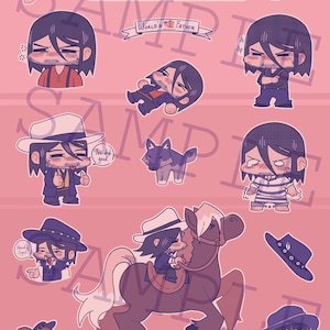 John Babies Sticker Sheet 6 x 8&quot;