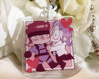 Otasune Stamp 2" Keychain