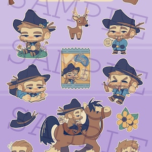 Arthur Babies Sticker Sheet 6 x 8&quot;