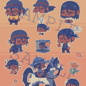 Javier Babies Sticker Sheet 6&#39; x 8&#39;