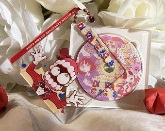 TADC Spinning CD Keychain 2"