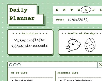 Daily Planner - Printable!!!