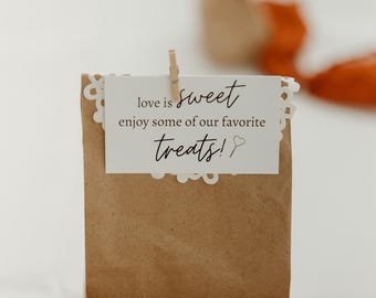 Love is Sweet Bilingual Cards