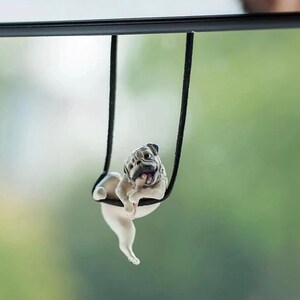 Cute Little Duck Swing Car Pendant Interior Decoraction Car Hanging Ornament | UK