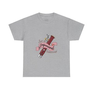 Just an Empowered Bassoonist Unisex Heavy Cotton Tee