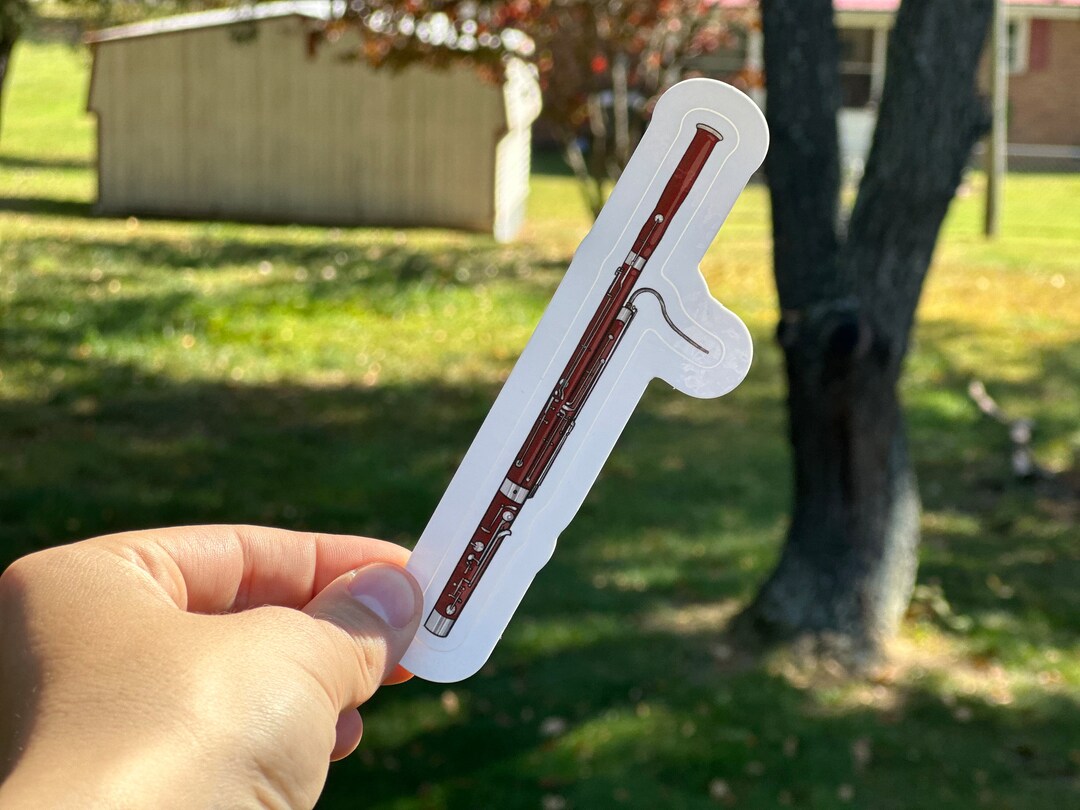 Bassoon Sticker - Etsy Australia