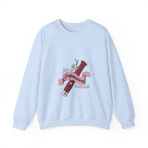 Just An Empowered Bassoonist Unisex Heavy Blend Crewneck Sweatshirt
