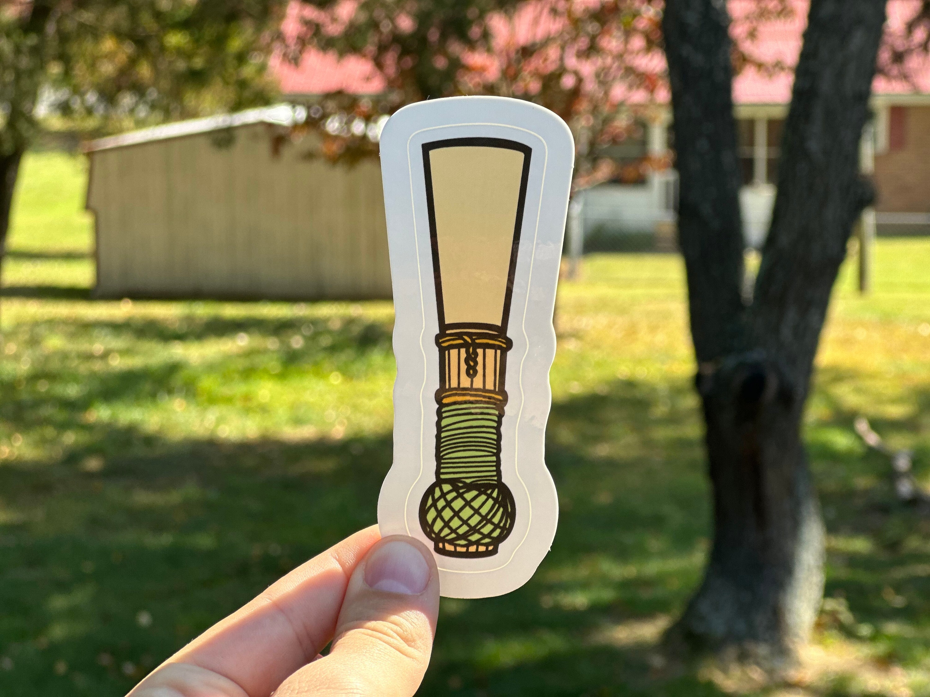 Bassoon Reed Sticker - Etsy