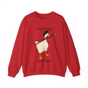 L&#39;Honque bassoon Unisex Heavy Blend Crewneck Sweatshirt