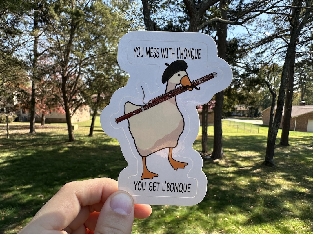 L'honque Bassoon Sticker - Etsy