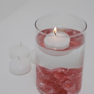 2&quot; Unscented  handmade Floating Candle - Weddings, Engagements, Parties