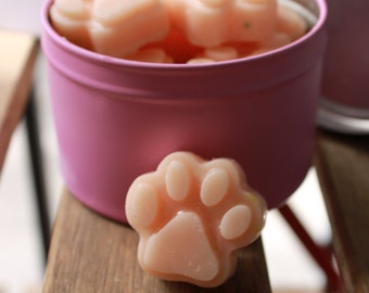 Paw Print Soy Wax Melts | Strong Fragrance, 4.5 oz