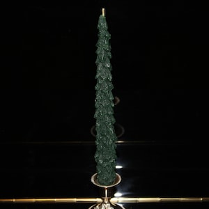 Christmas Tree Taper Candle • Decorative Christmas Candle • Christmas Gift Candle • Taper Candle • Classic Christmas Tree