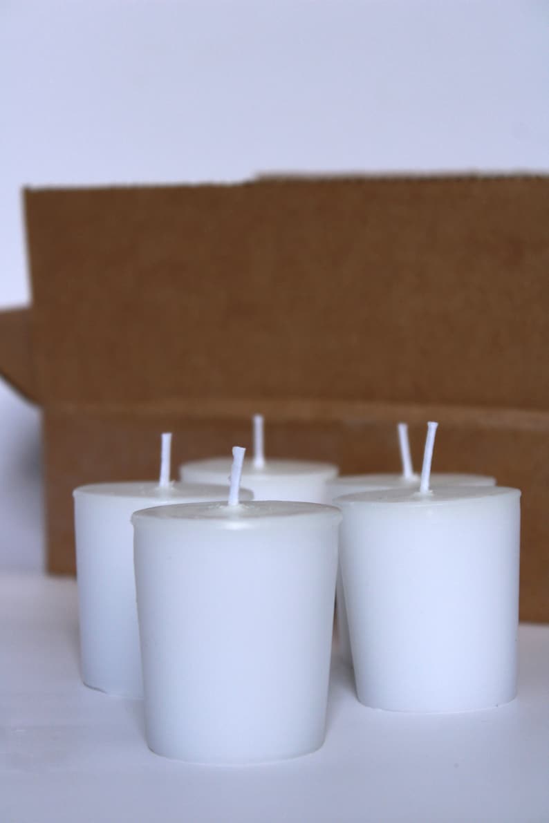 Unscented Soy Blend Votive Candles | Hand-Poured, Lead-Free Wick | Weddings, Parties, Events, & More image 2