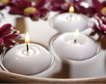 2" Unscented Floating Candle - Weddings, Engagements, Parties