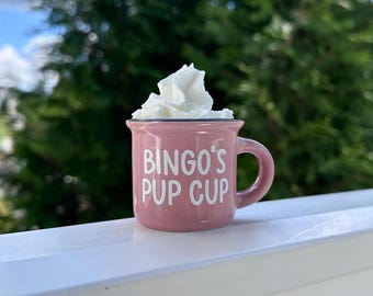 Customized Dog Pup Cup: Personalized Pet Gift for Dogs