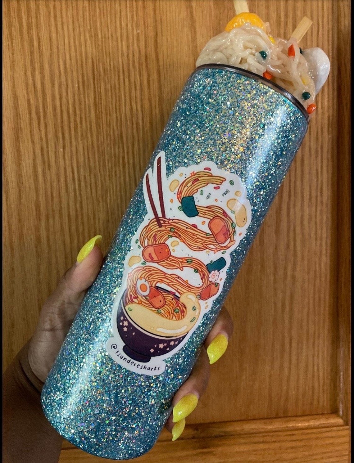 Ramen Noodle Topper Tumbler Etsy