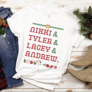 Hallmark kerstfilms shirt | Kenmerkende Hunks en Queens All Star Tee | Hallmark-kanaal geïnspireerd | Kerstcruise 2024 | Kerstmis Con