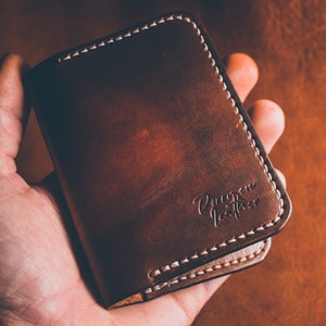 Leather Wallet | Leather Card Holder | Wallet | Minimalist Wallet |  Slim Wallet Card Holder | Custom Leather Wallet