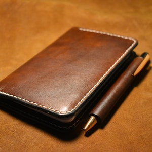 Leather Journal, Custom Refillable Rustic Notebook, Leather Gift, Leather Diary, Traveler's Notebook Cover