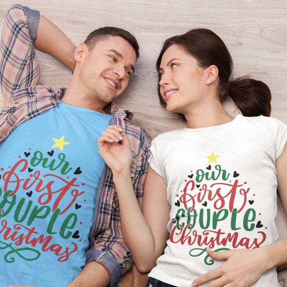 Camisas de pareja camisas de Navidad a juego para parejas regalo