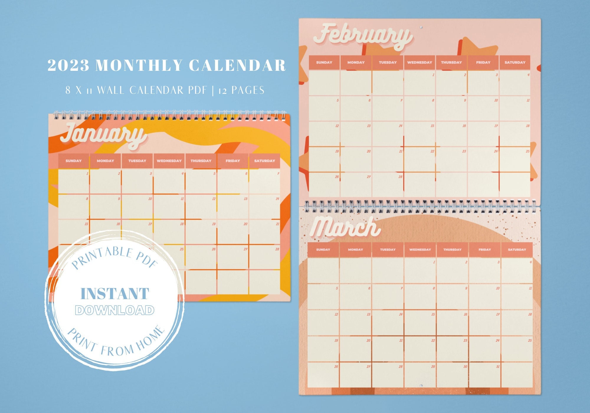 2023-calendar-printable-calendar-2023-monthly-planner-8x11-letter