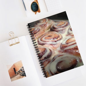 Cinnamon Roll Delight 118-Page Notebook