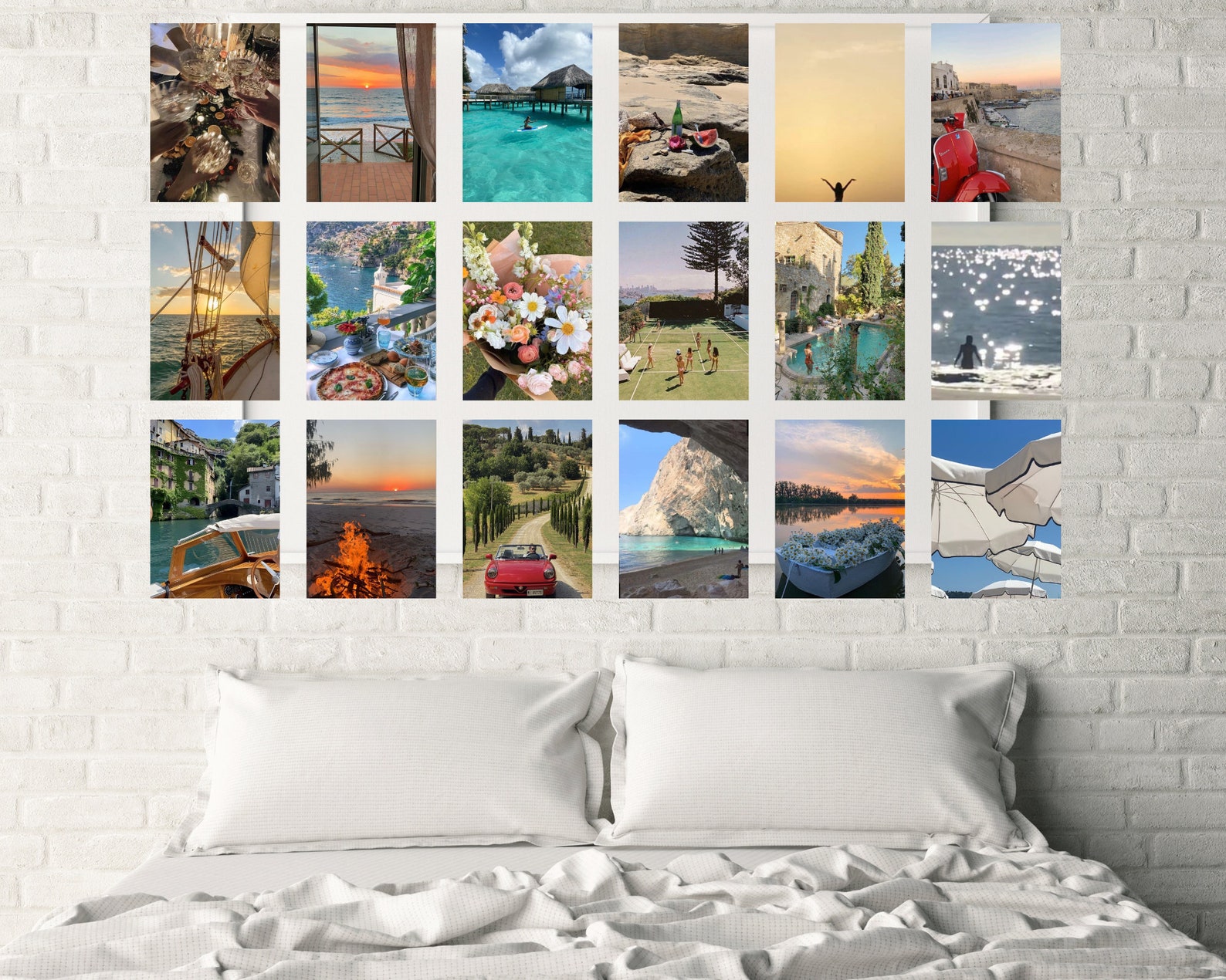 75 Pieces Summer Aesthetic Wall Collage Kit Digital - Etsy