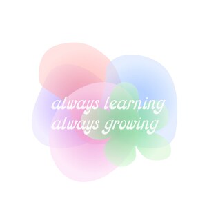 Always Learning Always Growing Sticker - Etsy