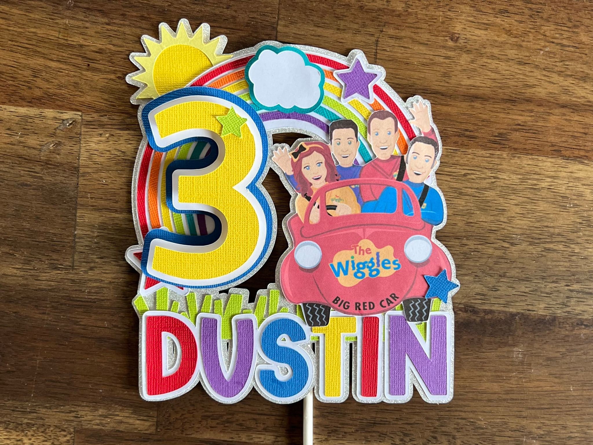 Wiggles Cake Topper Wiggles Birthday Wiggles Cake Boy & Etsy Australia