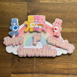 Care Bears Cake Topper - Care Bears Birthday - Care Bears Cake - Boy & Girl Birthday