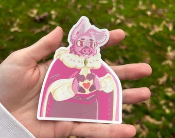 Sticker découpé TechnoHeart
