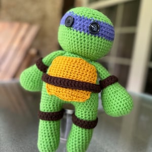 Crochet Ninja Turtle PDF Pattern