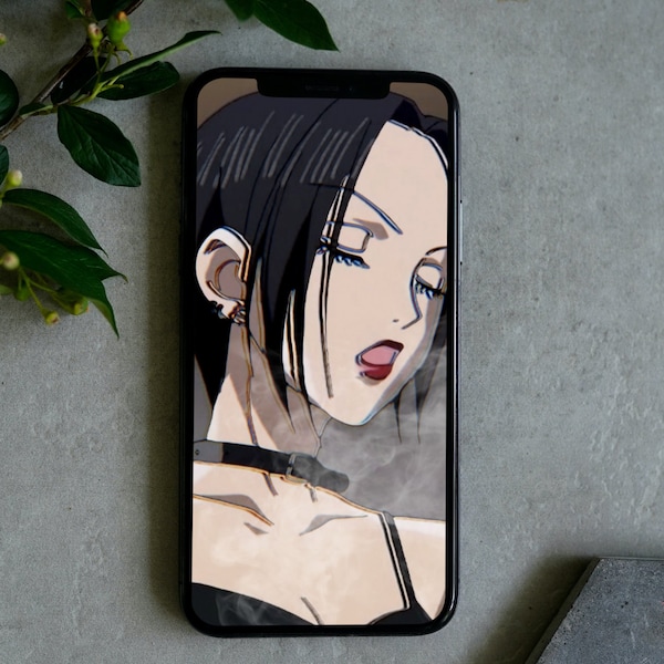 Nana Anime Screensaver Digital Download Dark Aesthetic Grunge Instant Download Anime Girl Nana Osaki Smokey Cheap